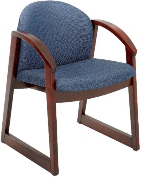 Safco 7910BU1 Urbane Mahogany Side Chair, 17