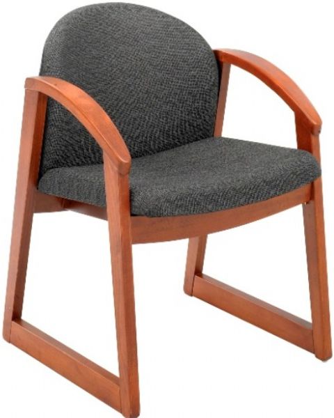 Safco 7920BL1 Urbane Cherry Side Chair, 17