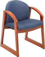 Safco 7920BU1 Urbane Cherry Side Chair, 17" Seat Height, 20.50" W x 16" H Back Size, 250 lbs. Capacity - Weight, 20.50" W x 18" D Seat Size, 22.75" W x 23" D x 31.25" Overall Dimensions, Blue Color, UPC 073555792058 (7920BU1 7920-BU1 7920 BU1 SAFCO7920BU1 SAFCO-7920BU1 SAFCO 7920BU1) 