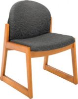 Safco 7930BL1 Urbane Medium Oak Side Chair, 17" Seat Height, 20.50" W x 16" H Back Size, 250 lbs. Capacity - Weight, 20.50" W x 18" D Seat Size, 22.75" W x 23" D x 31.25" Overall Dimensions, Black Color, UPC 073555793055 (7930BL1 7930-BL1 7930 BL1 SAFCO7930BL1 SAFCO-7930BL1 SAFCO 7930BL1) 