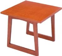 Safco 7960CY Urbane End Table, 21" W x 21" D Top Dimensions, 150 lbs Capacity - Weight, 1" Material Thickness, Solid Wood frame Materials, UPC 073555796056, Cherry Color (7960CY 7960-CY 7960 CY SAFCO7960CY SAFCO-7960CY SAFCO 7960CY) 