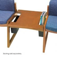 Safco 7966MO Urbane Straight Connecting Table, Modular design can be quickly configured, 1" thick hardwood construction with Radius edges, 21" W x 21" D x 17" H Overall Dimensions, UPC 073555796605 (7966MO 7966-MO 7966 MO SAFCO7966MO SAFCO-7966MO SAFCO 7966MO) 