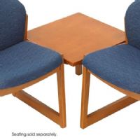 Safco 7968MO Urbane Corner Connecting Table, Square Table Top Shape, Radius Edge Style, 1" Table Top Thickness, 23" W x 23" D x 18.50" H Dimensions, Medium Oak Color, UPC 073555796841 (7968MO 7968-MO 7968 MO SAFCO7968MO SAFCO-7968MO SAFCO 7968MO) 