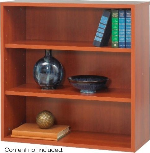 Safco 9440CY Aprs Modular Storage Open Bookcase, 2 Total Number of Shelves, 2 Number of Adjustable Shelves, 75 lb Load Capacity, Book Storage Application/Usage, 29.75
