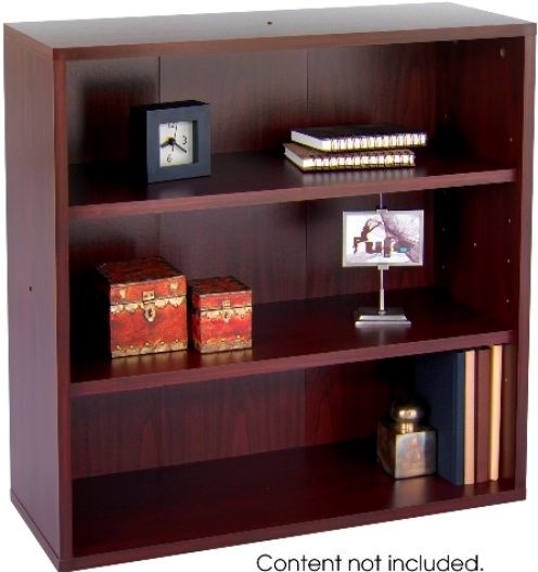 Safco 9440MH Aprs Modular Storage Open Bookcase, 2 Total Number of Shelves, 2 Number of Adjustable Shelves, 75 lb Load Capacity, Book Storage Application/Usage, 29.75