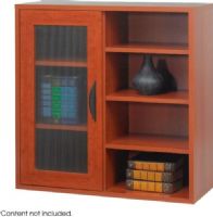 Safco 9444CY Après Modular Storage Cabinet, 5 Total Number of Shelves, 5 Number of Adjustable Shelves, 1 Total Number of Doors, 75 lb Load Capacity, Book Storage Application/Usage, Cherry Color, UPC 073555944440 (9444CY 9444-CY 9444 CY SAFCO9444CY SAFCO-9444CY SAFCO 9444CY) 