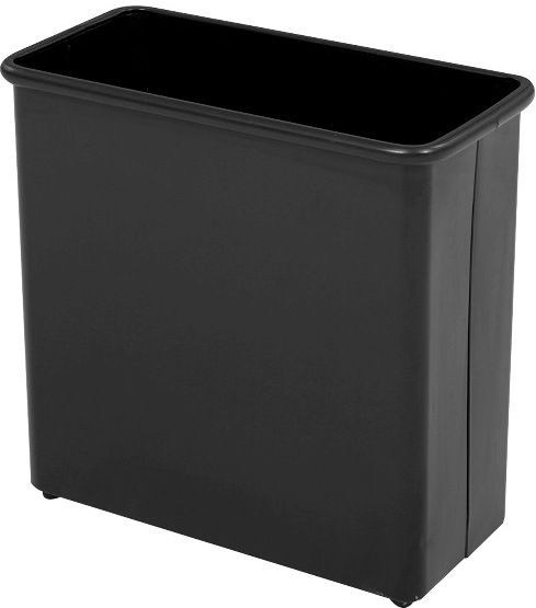 Safco 9616BL Fire-Safe Wastebasket, 27.5 Quart Capacity, 7 Gallons Capacity, Greenguard certified, Steel construction, 16.50