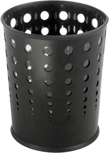 Safco 9740BL Bubble Wastebasket, Bottom is recessed 1