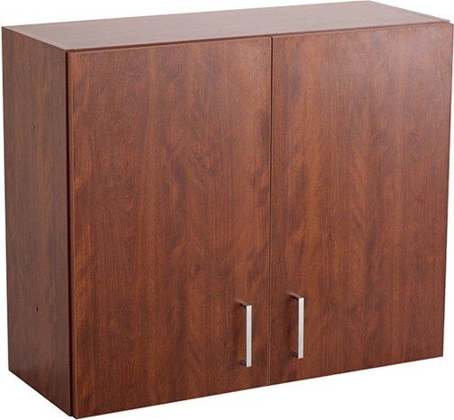 Safco 1700MH Hospitality Wall Cabinet, Modular wall-mounting cabinet, 2 self-closing doors, 7 mounting positions, 