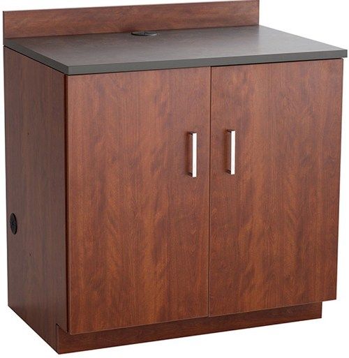 Safco 1702MH Hospitality Base Cabinet, Two Door, 100 lbs shelf weight capacity, 3