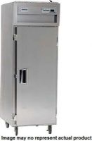 Delfield SAH1-S Solid Door Single Section Reach In Heated Holding Cabinet - Specification Line, 9 Amps, 60 Hertz, 1 Phase, 120/208-240 Voltage, 1,080 - 2,160 Watts Wattage, Full Height Cabinet Size, 24.96 cu. ft. Capacity, Thermostatic Control Type, Solid Door, Insulated, 1 Number of Doors, 1 Sections, Aluminum Stainless Steel Construction, 6" adjustable stainless steel legs, UPC 400010729005 (SAH1-S SAH1 S SAH1S) 