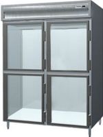 Delfield SAH2-GH Glass Door Two Section Reach In Heated Holding Cabinet - Specification Line, 16 Amps, 60 Hertz, 1 Phase, 120/208-240 Voltage, 1,080 - 2,160 Watts Wattage, Full Height Cabinet Size, 51.92 cu. ft. Capacity, Thermostatic Control, Clear Door Type, 4 Number of Doors, 2 Sections, Insulated, Split Doors, 6" adjustable stainless steel legs, Exterior digital thermometer, High/low temperature alarm, UPC 400010729074 (SAH2-GH SAH2 GH SAH2GH) 