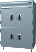Delfield SAH2-SH Solid Half Door Two Section Reach In Heated Holding Cabinet - Specification Line, 16 Amps, 60 Hertz, 1 Phase, 120/208-240 Voltage, 1,080 - 2,160 Watts, Full Height Cabinet Size, 51.92 cu. ft. Capacity, Thermostatic Control, Solid Door, Shelves Interior Configuration, 4 Number of Doors, 2 Sections, Easy-to-use electronic controls, 6" adjustable stainless steel legs, Exterior digital thermometer, UPC 400010729050 (SAH2-SH SAH2SH SAH2 SH) 