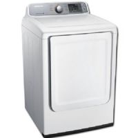 Samsung DV45H7000EW Electric Dryer With 7.4cu.ft. Capacity; Our 7.4 cu. ft. capacity dryer has 9 cycles and lets you dry 2.5 laundry baskets in a single load; Sensor Dry combines the latest Samsung innovations to provide a drying cycle that's timed to perfection; UPC 887276963877 (SAMSUNGDV45H7000EW SAMSUNG DV45H7000EW DV45H7000EW/A2 ELECTRIC DRYER) 