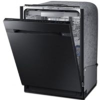 Samsung DW80M9960UG Built In Dishwasher with 7 Wash Cycles, 15 Place Settings, Quick Wash, Soil Sensor, Energy Star Certified, Third Rack with FlexTray, WaterWall Technology , Standard 3rd Rack, Express60 in Black Stainless Steel, 24"; Express 60, speed up the wash cycle with express 60, a setting to clean dishes faster; It’s ideal for lighter loads; UPC 887276197838 (SAMSUNGDW80M9960UG SAMSUNG DW80M9960UG 24" BLACK STAINLESS STEEL BUILT IN FULLY INTEGRATED DISHWASHER) 