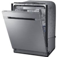 Samsung DW80M9960US Built In Dishwasher with 7 Wash Cycles, 15 Place Settings, Quick Wash, Soil Sensor, Energy Star Certified, Third Rack with FlexTray, WaterWall Technology , Standard 3rd Rack, Express60 in Stainless Steel, 24"; It's ideal for lighter loads; Express 60, speed up the wash cycle with Express60, a setting to clean dishes faster; UPC 887276194172 (SAMSUNGDW80M9960US SAMSUNG DW80M9960US STAINLESS STEEL BUILT FULLY INTEGRATED DISHWASHER 24") 