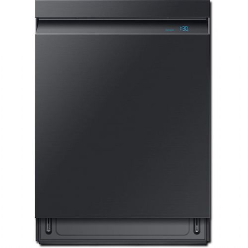 Samsung DW80R9950UG Smart Built In Dishwasher with 7 Wash Cycles, 15 Place Settings, NSF Certified, Energy Star Certified, Zone Booster, Express60, Adjustable Rack Height, WaterWall Technology in Black Stainless Steel, 24
