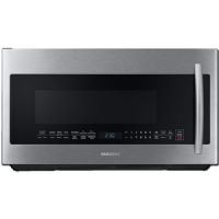 Samsung ME21K7010DS Over The Range Microwave Oven With 2.1 cu.ft. Capacity, 950 Cooking Watts, Convertible Venting, 10 Power Levels, PowerGrill Duo In Stainless Steel, 30"; 2.1 cu. ft. capacity; Warm a hot drink or cook large dishes with plenty of room for any food you need to heat; Warm soup or cook frozen dinners with optimal results every time; UPC 887276130361 (SAMSUNGME21K7010DS SAMSUNG ME21K7010DS ME21K7010DS/AA MICROWAVE OVEN) 