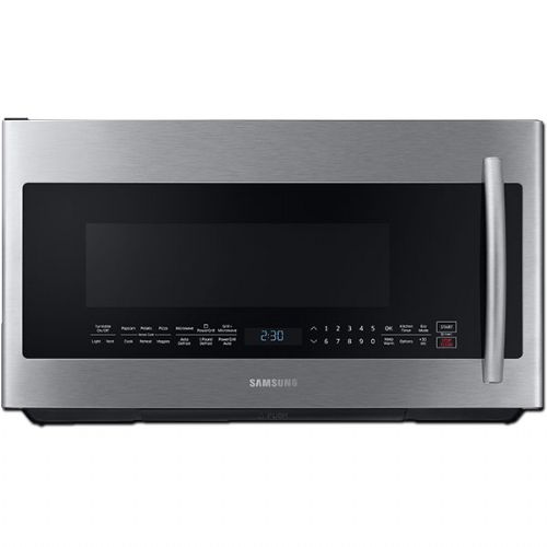 Samsung ME21K7010DS Over The Range Microwave Oven With 2.1 cu.ft. Capacity, 950 Cooking Watts, Convertible Venting, 10 Power Levels, PowerGrill Duo In Stainless Steel, 30