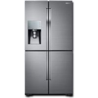 Samsung RF28K9070SR Freestanding 4 Door French Door Refrigerator With 28.1 cu.ft. Total Capacity, 5 Glass Shelves, 11.5 cu.ft. Freezer Capacity, External Water Dispenser, Crisper Drawer, Automatic Defrost, Energy Star Certified, Ice Maker, Triple Cooling, FlexZone In Stainless Steel, 36"; FlexZone, convert from freezer to refrigerator for flexibility that fits your needs; UPC 887276134758 (SAMSUNGRF28K9070SR SAMSUNG RF28K9070SR RF28K9070SR/AA RF28K9070SR-AA) 