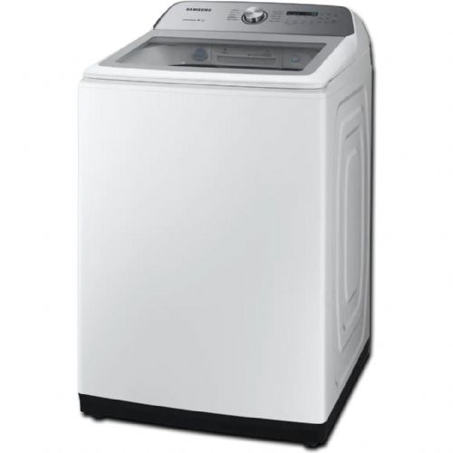 Samsung WA50R5200AW Smart Top Load Washer With 5 cu.ft. Capacity, 10 Wash Cycles, 750 RPM, VRT, SmartCare, Self Clean, Child Lock, Active Water Jet In White, 28