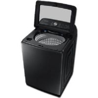 Samsung WA50R5400AV Smart Top Load Washer With 5 cu.ft. Capacity, 12 Wash Cycles, 750 RPM, SuperSpeed, VRT, SmartCare, Self Clean, Child Lock, Active Water Jet In Black Stainless Steel, 28"; Scrub items right inside your washer, no laundry room sink needed; Cut down on laundry time without sacrificing cleaning performance; UPC 887276300535 (SAMSUNGWA50R5400AV SAMSUNG WA50R5400AV WA50R5400AV/US 28" TOP LOAD WASHER) 