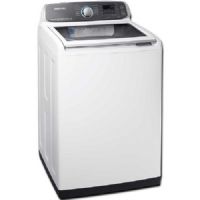 Samsung WA52M7750AW Top Load Washer With 5.2 cu.ft. Capacity, 13 Wash Cycles, 800 RPM, Steam Cycle, Steam Wash, VRT, SmartCare, Activewash In White, 27"; Designed to make doing laundry easier, this Samsung Top Load washer features activewash which allows you to pre-treat your clothes with care; UPC 887276196435 (SAMSUNGWA52M7750AW SAMSUNG WA52M7750AW WA52M7750AW/A4 TOP LOAD WASHER) 
