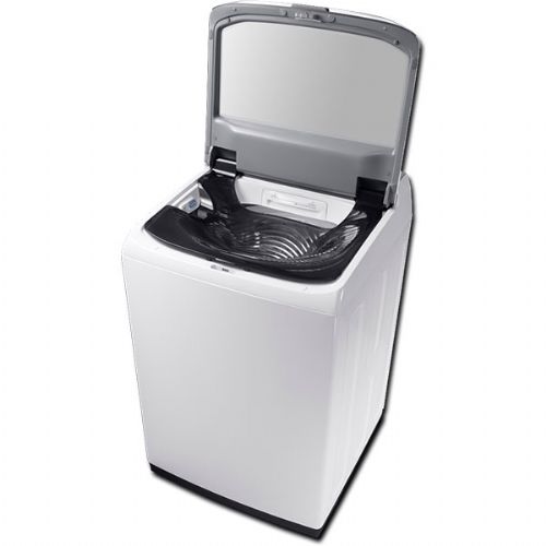 Samsung WA54M8750AW Smart Top Load Washer With 5.4 cu.ft. Capacity, Wi-Fi Enabled, 12 Wash Cycles, 800 RPM, Steam Cycle, Steam Wash, VRT, SmartCare, Self Clean, Activewash In White, 27