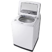 Samsung WA54R7200AW Top Load Washer With 5.4 cu.ft. Capacity, 10 Wash Cycles, 750 RPM, SmartCare, Active Water Jet, Self Clean, Child Lock, VRT In White, 28"; Fewer loads means less time in the laundry room and more time for you; Built-in water faucet lets you easily pretreat soiled or stained clothes with a press of a button; Choose to maximize the water level used during the washing cycle; UPC 887276300566 (SAMSUNGWA54R7200AW SAMSUNG WA54R7200AW WA54R7200AW/US TOP LOAD WASHER WHITE) 