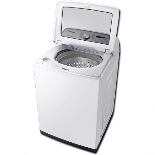 Samsung WA54R7200AW Top Load Washer With 5.4 cu.ft. Capacity, 10 Wash Cycles, 750 RPM, SmartCare, Active Water Jet, Self Clean, Child Lock, VRT In White, 28