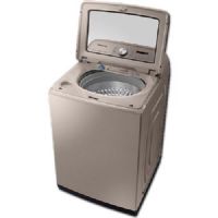 Samsung WA54R7600AC Top Load Washer With 5.4 cu.ft. Capacity, 12 Wash Cycles, 750 RPM, Steam Cycle, SuperSpeed, Active Water Jet, SmartCare, Steam Wash, Self Clean, Child Lock, Steam Sanitize+, VRT In Champagne, 28"; Fewer loads means less time in the laundry room and more time for you; Wash a full load of laundry in just 36 minutes, without sacrificing cleaning performance; UPC 887276358888 (SAMSUNGWA54R7600AC SAMSUNG WA54R7600AC WA54R7600AC/US TOP LOAD WASHER CHAMPAGNE) 