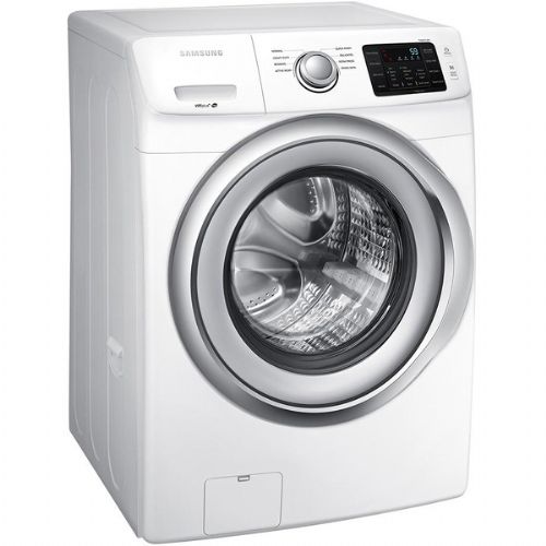 Samsung WF45N5300AW Smart Front Load Washer With 4.5 cu.ft. Capacity, 8 Wash Cycles, 1300 rpm RPM, SmartCare, Self Clean+, Child Lock In White, 27