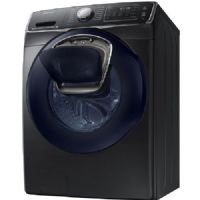Samsung WF50K7500AV Front Load Washer With 5 cu.ft. Capacity, 14 Wash Cycles, 1300 RPM, Steam Cycle, Stainless Steel Drum, AddWash, SuperSpeed, PowerFoam, VRT, SmartCare, Self Clean+, Steam Wash In Black Stainless Steel, 27"; Generous 5.0 cu.ft. capacity, which can handle family-sized loads and bulky items, such as linens and towels, with ease; UPC 887276135557 (SAMSUNGWF50K7500AV SAMSUNG WF50K7500AV ADDWASH FRONT LOAD WASHER BLACK STAINLESS STEEL) 