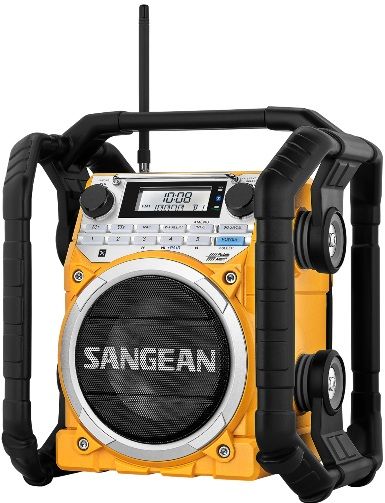 Sangean U4 FM-RBDS/AM/Weather Alert/Bluetooth/Aux-in/USB Ultra Rugged Smart Rechargeable Digital Tuning Radio, Receives all 7 NOAA Weather Channel, Public Alert Certified Weather Radio, Automatic Alert Warns you of Hazardous Condition, 20 Station Presets (5 FM1 / 5 FM2 / 5 AM and 5 Weather Bands), Built-In Bluetooth Wireless Audio Streaming with Indicator, UPC 729288026044 (SANGEANU4 SANGEAN-U4 U-4)