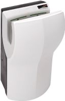 Saniflow M14A-UL Dualflow Plus High Speed Hands-In Dryer, White ABS Polycarbonate; The Dualflow Plus is a fast, energy efficient, ecologic, hygienic and stylish hand dryer, suitable for high traffic facilities; "Hands in" model, it has two pairs of IR sensors on both sides of the upper covers for instant hand detection; Maximum air speed 410 Km/h; Dries hands in only 10/15 seconds (SANIFLOWM14AUL SANIFLOW M14A-UL M14A DUALFLOW WHITE) 