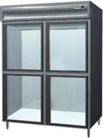 Delfield SAR2-SLGH Two Section Sliding Glass Half Door Reach In Refrigerator - Specification Line, 9.5 Amps, 60 Hertz, 1 Phase, 115 Volts, Doors Access, 51.92 cu. ft. Capacity, Swing Door Style, Glass Door, 1/3 HP Horsepower, Freestanding Installation, 4 Number of Doors, 6 Number of Shelves, 2 Sections, 52" W x 30" D x 58" H Interior Dimensions, 6" adjustable stainless steel legs, UPC 400010727629 (SAR2SLGH SAR2-SLGH SAR2 SLGH) 