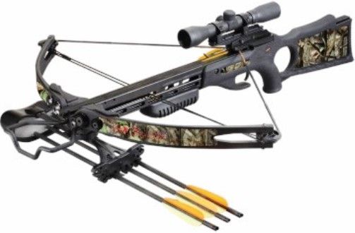 SA Sports 544 Ambush Crossbow Package, 285 fps Speed, 150 lbs Draw Weight, 11.5