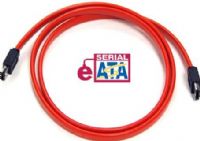 Bytecc SATA-136E e-Serial ATA 36 Inches Cable, External connector has no "L" shaped key, and the guide features are vertically offset and reduced in size, Lower voltage signal level, Pin Pitch Advantage, Transferring Speed Advantage (SATA136E SATA 136E) 