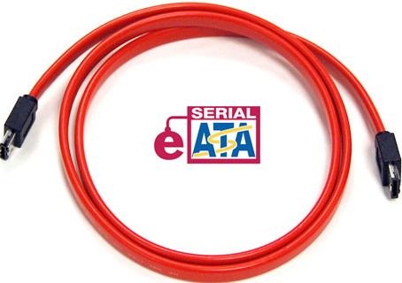 Bytecc SATA-136E e-Serial ATA 36 Inches Cable, External connector has no 