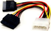 Bytecc SATA2-POWER Serial ATA 6 Inches Power Cable, 5 pin Serial ATA power, 4 pin internal power, UPC 837281102259 (SATA2POWER SATA2 POWER) 