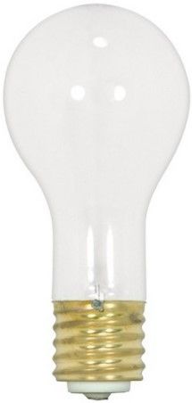 Satco S1826 Model 100/300PS25/F Lamp Bulb, 100/200/300 Watts, PS25 Lamp Shape, Mogul Base, E39 ANSI Base, 120 Voltage, 6 3/4'' MOL, 3.13'' MOD, CC-6/CC-6 Filament, 1300/2800/4100 Initial Lumens, 2000 Average Rated Hours, Frost Finish, General Service Incandescent, Household or Commercial use, Long Life, RoHS Compliant, UPC 045923018268 (SATCOS1826 SATCO-S1826 S-1826)