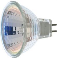 Satco S1963 Model 50MR16/WFL Halogen Light Bulb, 50 Watts, MR16 Lamp Shape, Minature 2 Pin Round Base, GU5.3/GX5.3 ANSI Base, FNV ANSI Code, 12 Voltage, 1 7/8'' MOL, 2.00'' MOD, C-6 Filament, WFL 60 Beam Spread, 2000 Average Rated Hours, Bright, Crisp light, UV-Filter halogen capsule, Uniform light output, RoHS Compliant, UPC 045923019630 (SATCOS1963 SATCO-S1963 S-1963) 