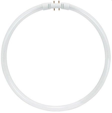 Satco S2961 Model FPC55/830/HO Circline Fluorescent Lamp, Warm White, 55 Watts, T5 Lamp Shape, 2GX13 Base, 2GX13 ANSI Base, 0.63'' MOD, 12'' MOL, 12'' Nominal Length, 12'' Nominal Diameter, 4000 Initial Lumens, 12000 Average Rated Hours, 3000 Kelvin Temp, 82 CRI, High Performance and Efficiency, TCLP compliant, RoHS Compliant, UPC 046135207419 (SATCOS2961 SATCO-S2961 S-2961)