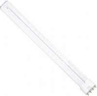 Satco S2968 Model PLL50W/35/RS Compact Fluorescent Lamp, 50 Watts, T5 Lamp Shape, 2G11 Base, 2G11 ANSI Base, 120 Voltage, 22.5'' MOL, 4300 Initial Lumens, 14000 Average Rated Hours, 3500 Kelvin Temp, 82 CRI, Non-integrated Pin Based CFL, Uses 75% less energy than equivalent incandescent lamps, TCLP compliant for low mercury, RoHS Compliant, UL Listed (SATCOS2968 SATCO-S2968 S-2968) 