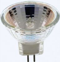 Satco S3195 Model 10MR11/SP Halogen Light Bulb, 10 Watts, MR11 Lamp Shape, Sub Minature 2 Pin Base, GZ4 Base, 12 Voltage, 1 1/4'' MOL, 1.38'' MOD, C-6 Filament, 2000 Average Rated Hours, SP 12 Beam Spread, 380 CBCP, Crisp light, UV-Filter halogen capsule, Uniform light output, RoHS Compliant, UPC 045923031953 (SATCOS3195 SATCO-S3195 S-3195) 