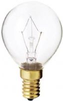 Satco S3397 Model 40G14 Incandescent Light Bulb, Clear, 40 Watts, G14 Lamp Shape, European Base, E14 ANSI Base, 130 Voltage, 3 1/8'' MOL, 1.75'' MOD, CC-9 Filament, 370 Initial Lumens, 1500 Average Rated Hours, Decorative incandescent, Long Life, Brass Base, RoHS Compliant, UPC 045923033971 (SATCOS3397 SATCO-S3397) 