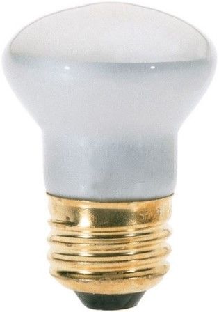 Satco S3605 Model 40R14 Incandescent Reflector Light Bulb, Clear Finish, 40 Watts, R14 Lamp Shape, Medium Base, E26 ANSI Base, 120 Voltage, 2 5/8'' MOL, 1.75'' MOD, CC-2V Filament, 280 Initial Lumens, 1500 Average Rated Hours, General Service Reflector, Household or Commercial use, Long Life, Brass Base, RoHS Compliant, UPC 045923036057 (SATCOS3605 SATCO-S3605 S-3605)