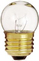 Satco S3606 Model 7 1/2S11 Incandescent Light Bulb, Clear Finish, 7.5 Watts, S11 Lamp Shape, Medium Base, E26 ANSI Base, 120 Voltage, 2 1/4'' MOL, 1.38'' MOD, C-7A Filament, 40 Initial Lumens, 2500 Average Rated Hours, RoHS Compliant, UPC 045923036064 (SATCOS3606 SATCO-S3606 S-3606) 