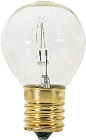 Satco S3621 Model 10S11/N Incandescent Light Bulb, Clear Finish, 10 Watts, S11 Lamp Shape, Intermediate Base, E17 ANSI Base, 115/125 Voltage, 2 3/8'' MOL, 1.38'' MOD, C-7A Filament, 1500 Average Rated Hours, RoHS Compliant, UPC 045923036217 (SATCOS3621 SATCO-S3621 S-3621)