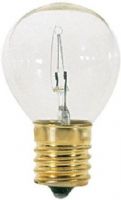 Satco S3630 Model 25S11/N Incandescent Light Bulb, Clear Finish, 25 Watts, S11 Lamp Shape, Intermediate Base, E17 ANSI Base, 2 3/8'' MOL, 1.38'' MOD, CC-2V Filament, 210 Initial Lumens, 1500 Average Rated Hours, 1.04 Amps, RoHS Compliant, UPC 045923036309 (SATCOS3630 SATCO-S3630 S-3630) 